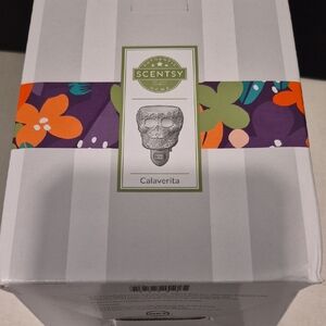 Scentsy Calaverita Candle Holder in Vibrant Floral